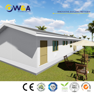 (WAS1011-24D) Casas prefabricadas modulares prefabricadas del precio barato para las ventas